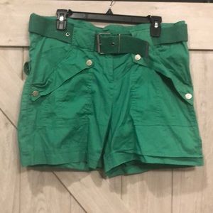 womens 2X Green shorts